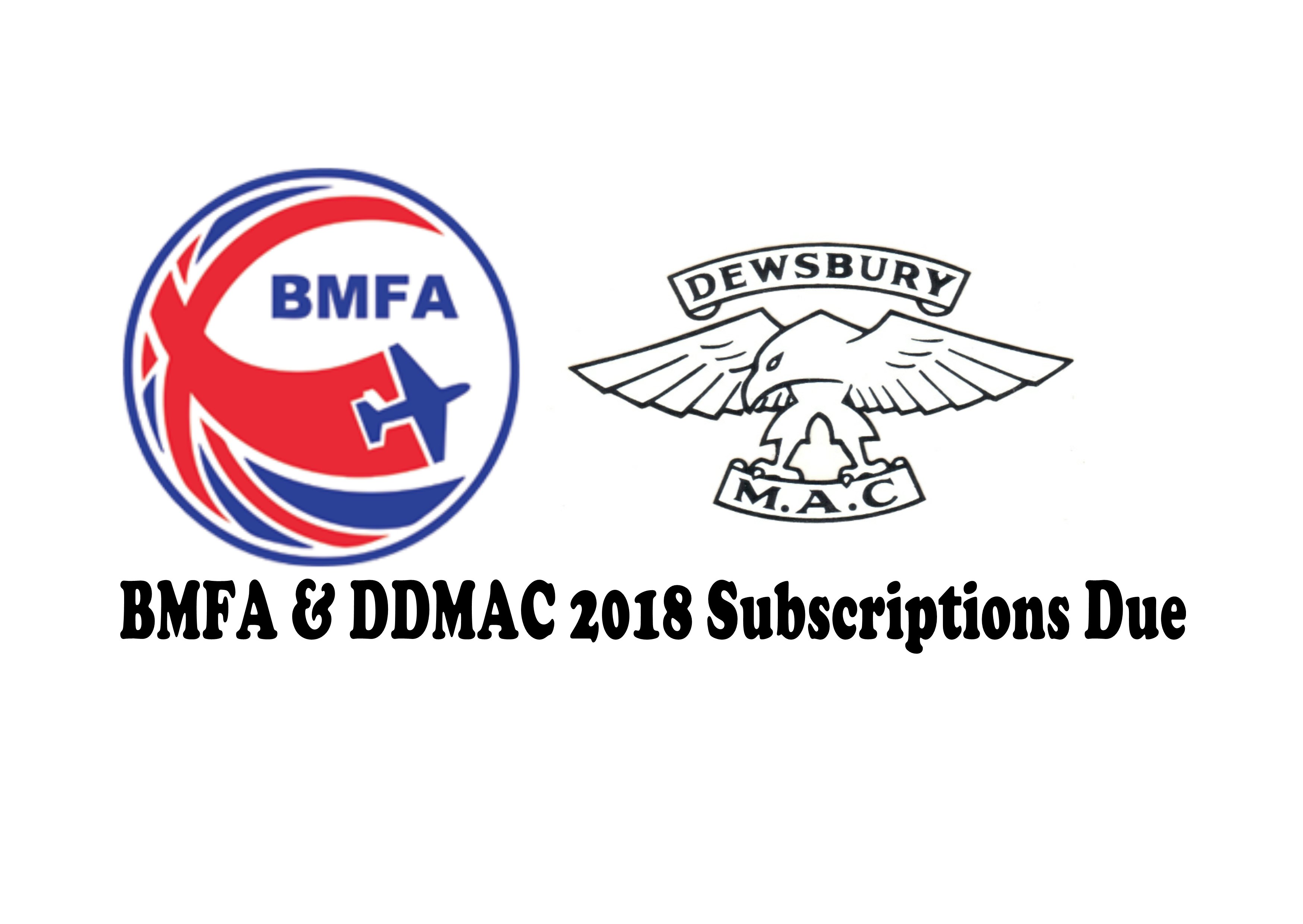 DDMAC & BMFA Subs Due